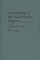 Counseling in the Asia-Pacific region