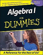 Algebra for dummies