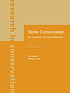 Stone conservation : an overview of current research by  Eric Ferguson Doehne 