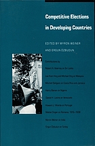 Competitive elections in developing countries