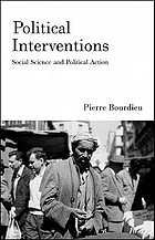 Political interventions : social science and political action