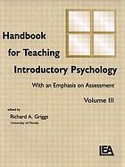Handbook for teaching introductory psychology