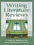 Writing literature reviews : a guide for students... door Jose L Galvan