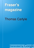 Fraser's magazine.
