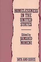 Homelessness in the United States--data and issues