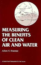 Measuring the benefits of clean air and water