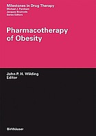 Pharmacotherapy of obesity