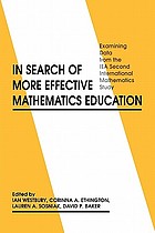 In search of more effective mathematics education