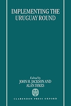 Implementing the Uruguay Round