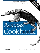 Access cookbook von Ken Getz