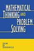 Mathematical thinking and problem solving