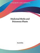 Medicinal herbs and poisonous plants,
