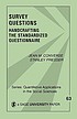 Survey questions : handcrafting the standardized... by Jean M Converse