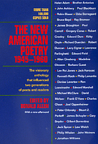 The new American poetry : 1945-1960
