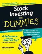 Stock investing for dummies,