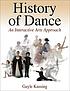 History of dance: an interactive arts approach