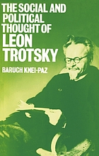 The social and political thought of Leon Trotsky