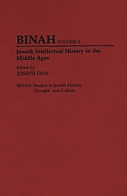 Jewish intellectual history in the Middle Ages