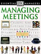 Managing meetings