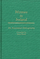Women in Ireland : an annotated bibliography