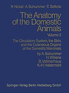 The circulatory system, the skin, and the cutaneous organs of the domestic mammals