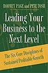 Leading your business to the next level : the... door Rodney Page