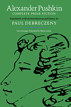 Alexander Pushkin, complete prose fiction