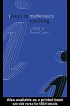 Issues in mathematics teaching
