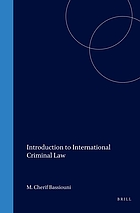Introduction to international criminal law