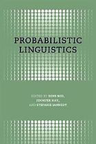 Probabilistic linguistics