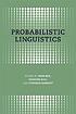 Probabilistic linguistics