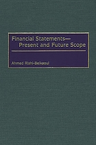 Financial statements : present and future scope