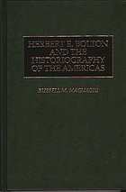 Herbert E. Bolton and the historiography of the Americas