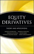 Equity derivatives : theory and applications