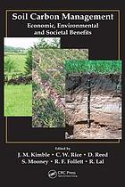 Soil carbon management : economic, environmental and societal benefits
