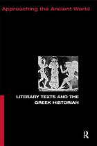 Literary texts and the Greek historian
