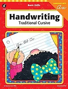 Handwriting : traditional cursive