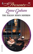 The Italian boss's mistress