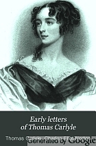 Early letters of Thomas Carlyle,