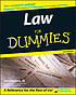 Law for dummies de John Ventura