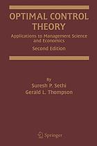 Optimal control theory : applications to management science and economics
