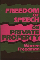 Freedom of speech on private property