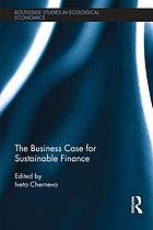 The business case for sustainable finance