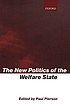 The new politics of the welfare state