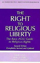 The right to religious liberty : the basic ACLU guide to religious rights