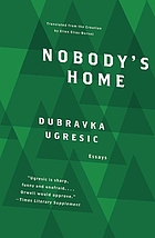 Nobody's home : essays