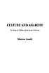 Culture and anarchy : an essay in political and... de Matthew Arnold