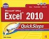 Microsoft Office Excel 2010 : quicksteps by  John Cronan 