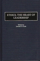 Ethics, the heart of leadership