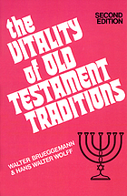 The vitality of Old Testament traditions
